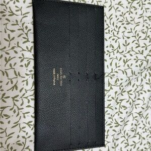 Louis Vuitton Black Textured Card Holder